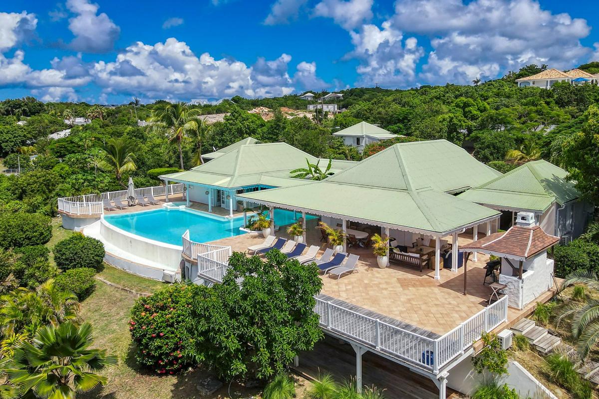 Villa for rent in St Martin - Overall view